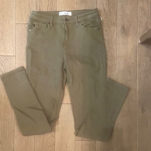 Kancan olive skinny jeans size 9/28